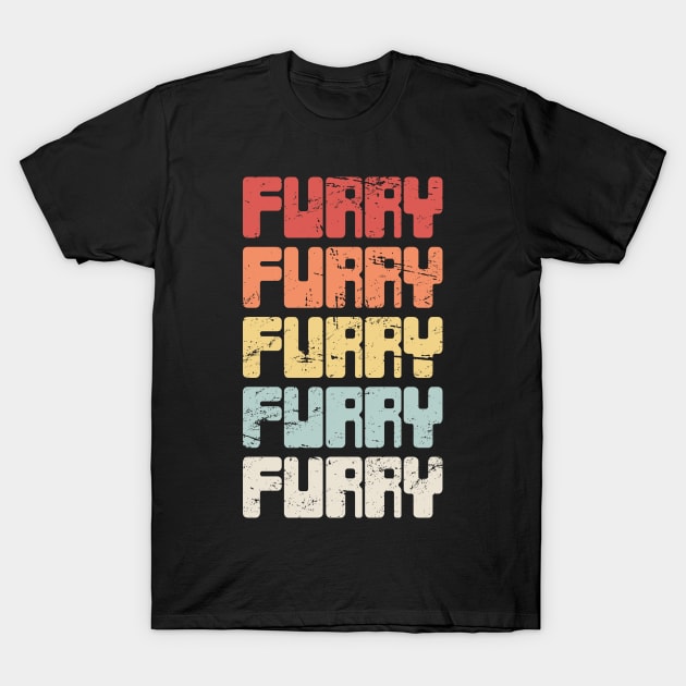 Funny Anthro Furry Fandom Fursuit Con Gift T-Shirt by MeatMan